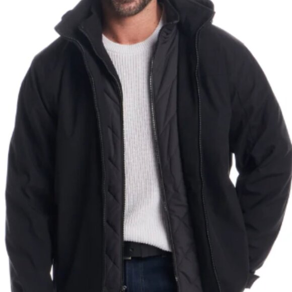 Weatherproof Men's Ultratech Jacket Small Size Midweight Black Color - Picture 3 of 8